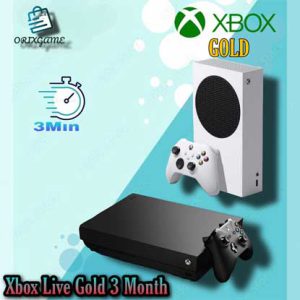 xbox gold 3 month