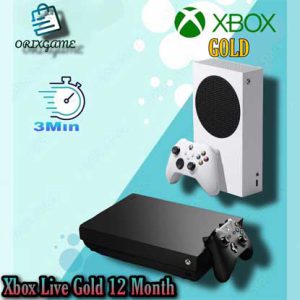 xbox live gold 12 month