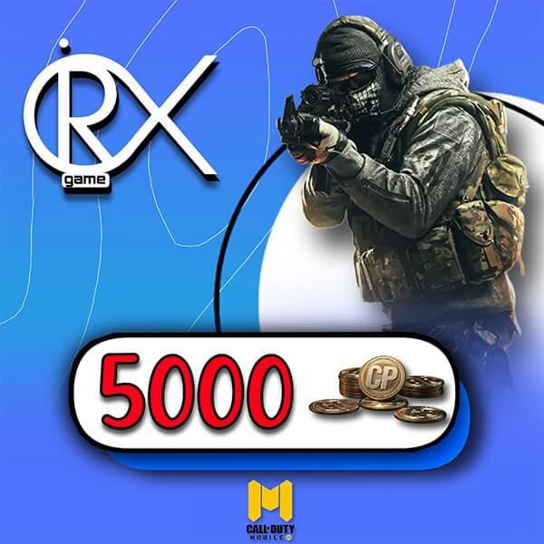 5000 سی پی کالاف دیوتی موبایل