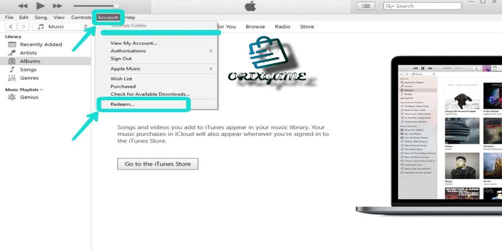 آموزش استفاده از گیفت کارت ایتونز در مک MAC یا ویندوز PC
