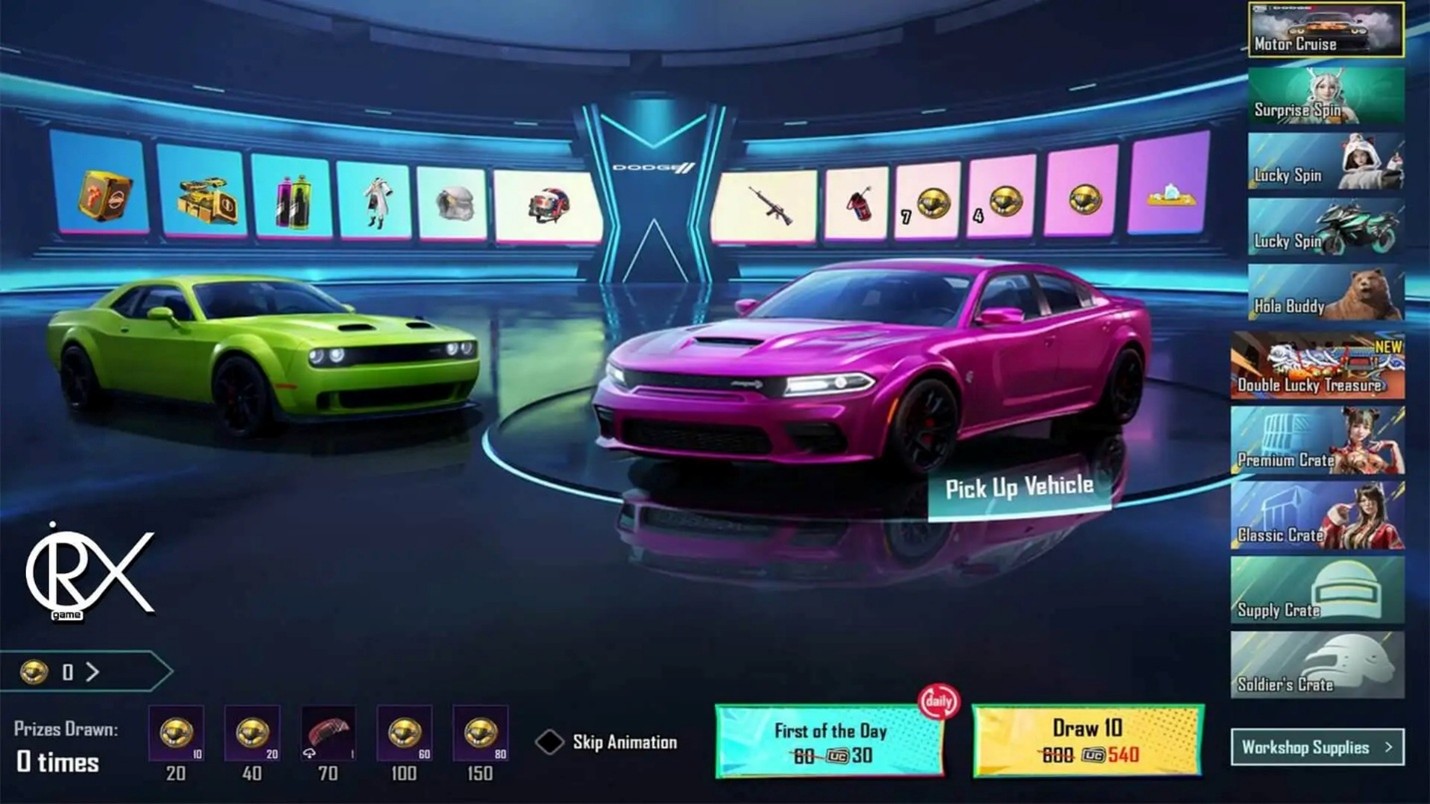 خرید اسکین ماشین از اوریکس گیم