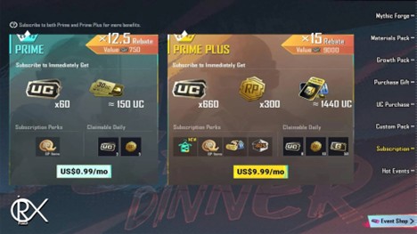 پرایم پابجی در اوریکس گیم