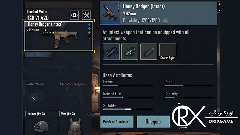 بهترین ترکیب اتچمنت های Honey Badger
